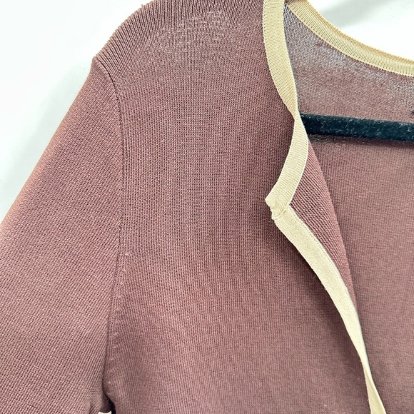 Y2K VINTAGE FINITY M brown Fall bow closure
coquette trendy woman rayon cardigan - Picture 4 of 12